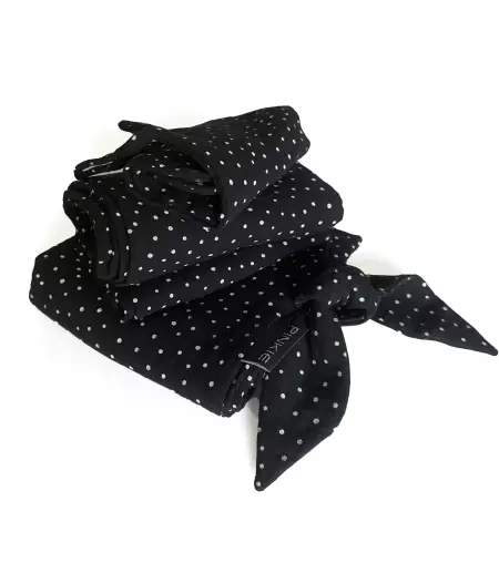 Zestaw Muslin Black Dots